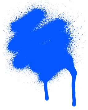 fleck-blau